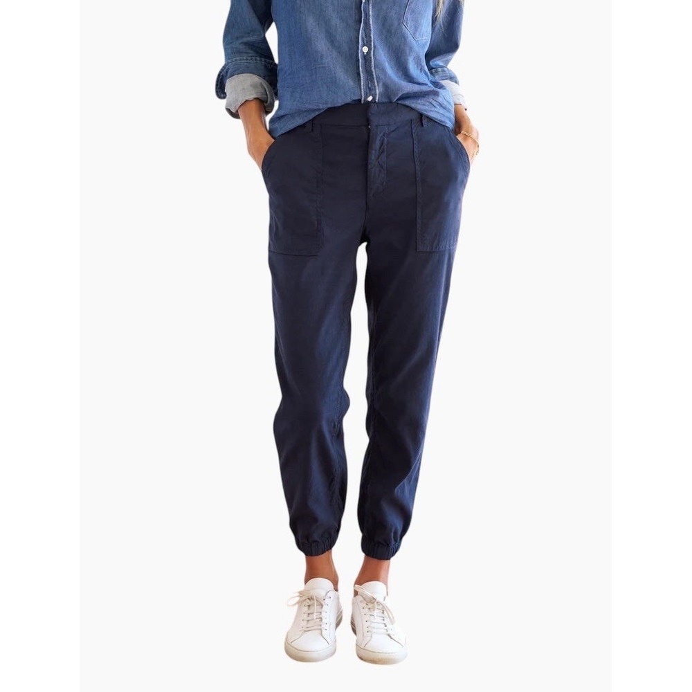 Frank & Eileen Navy Blue Track Jogger Pants